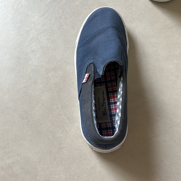 Ben Sherman shoes. Blue denim - Picture 3 of 11